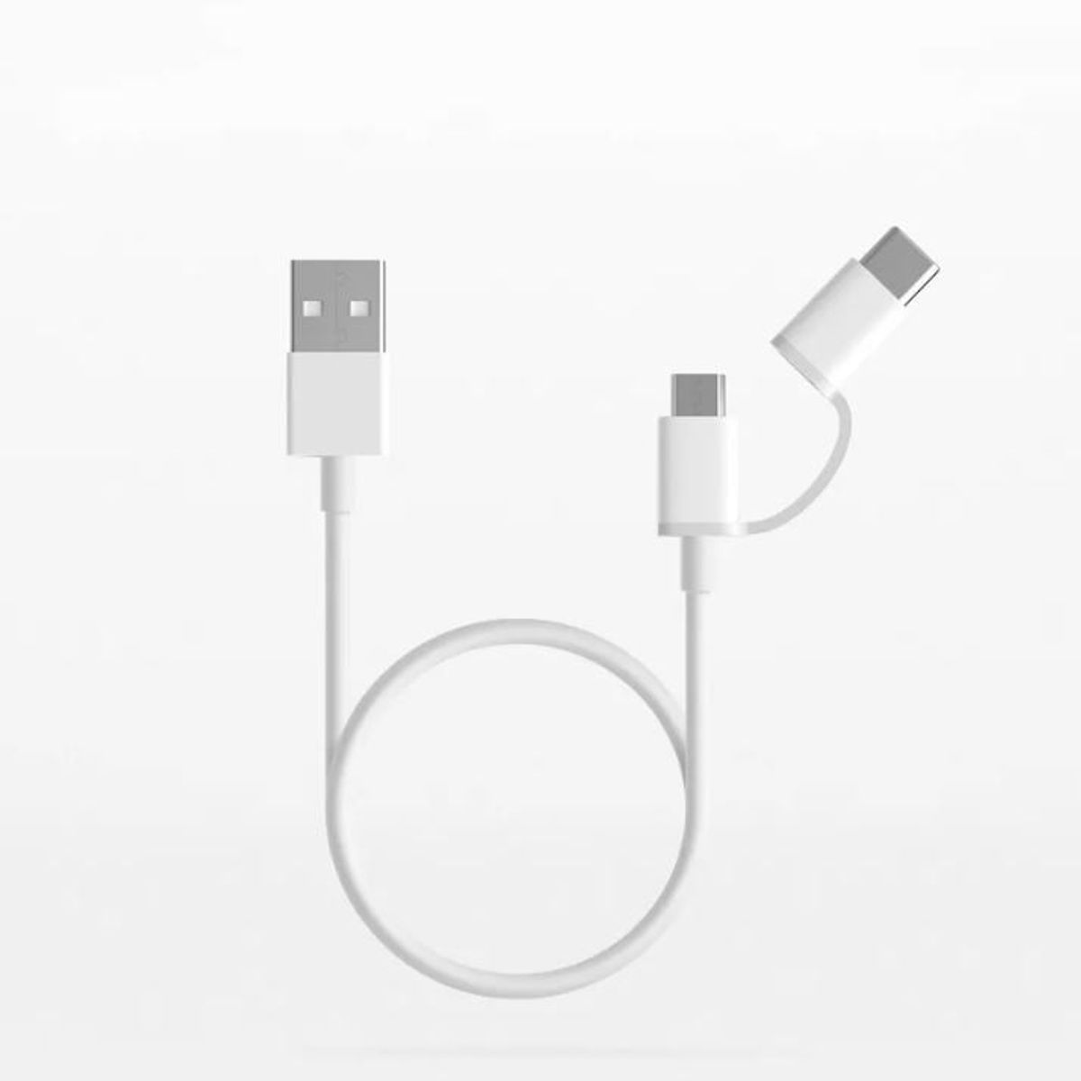 XIAOMI - Xiaomi Mi Cable Usb 2-en-1 micro Usb tipo C 100cm