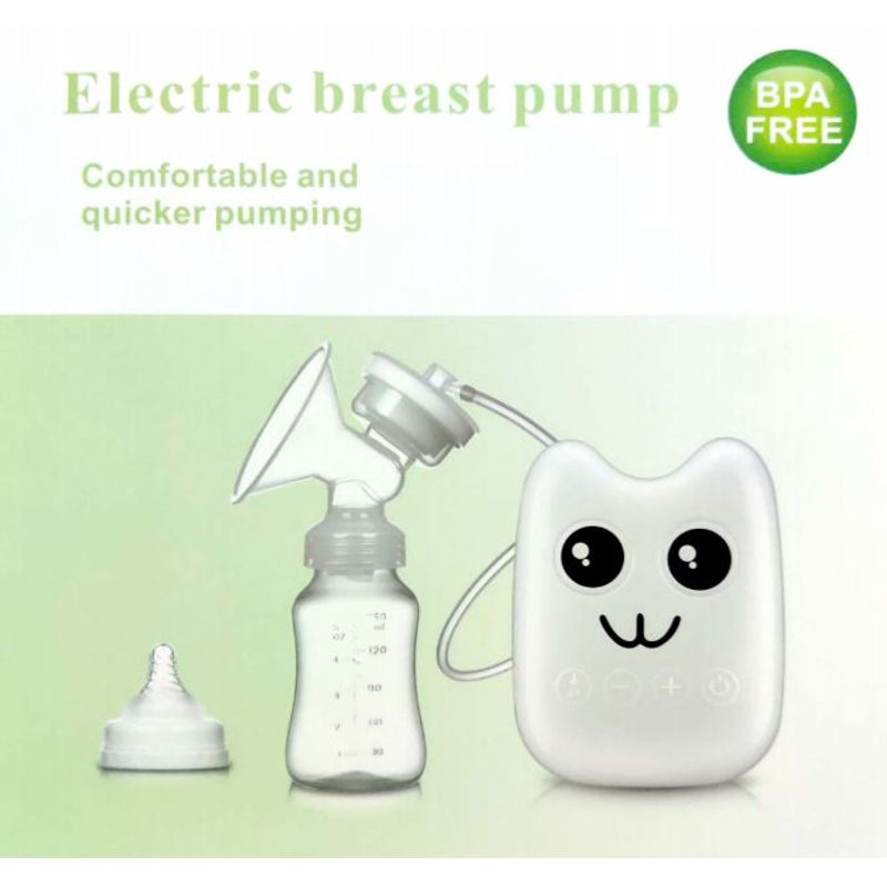 GENERICO - Saca Leche Extractor Eléctrico USB con Mamadera