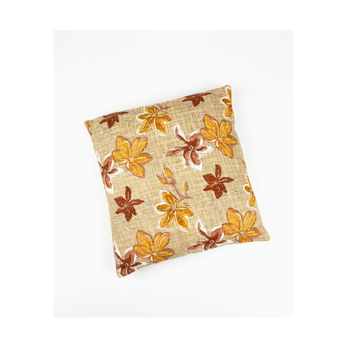 LOUNGE - Cojín 45 X 45 Cm Flores Lounge Beige LOUNGE