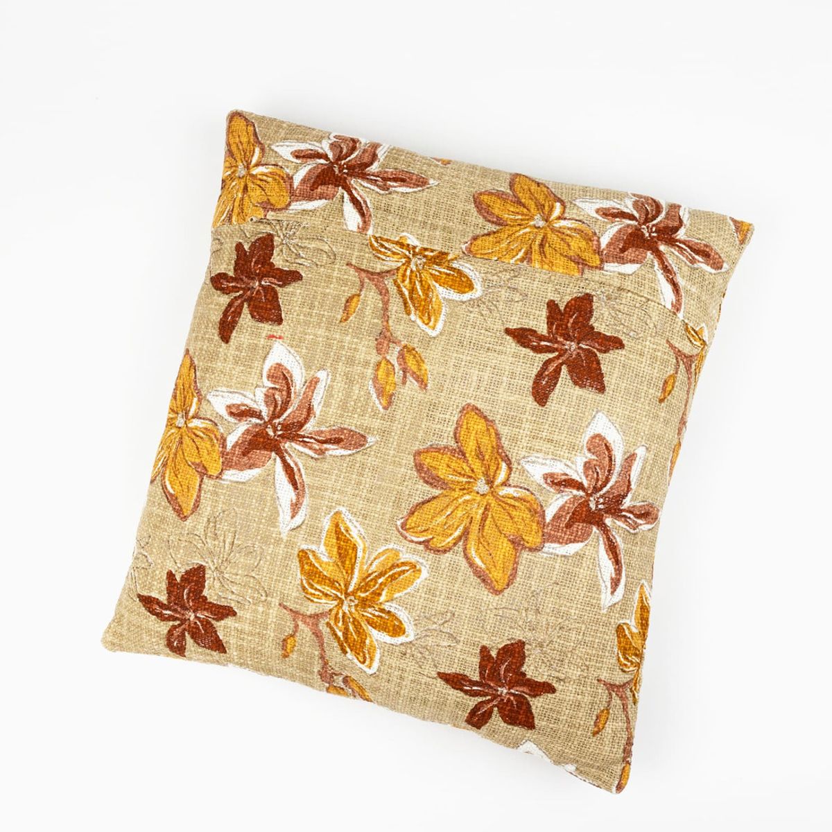 LOUNGE - Cojín 45 X 45 Cm Flores Lounge Beige LOUNGE