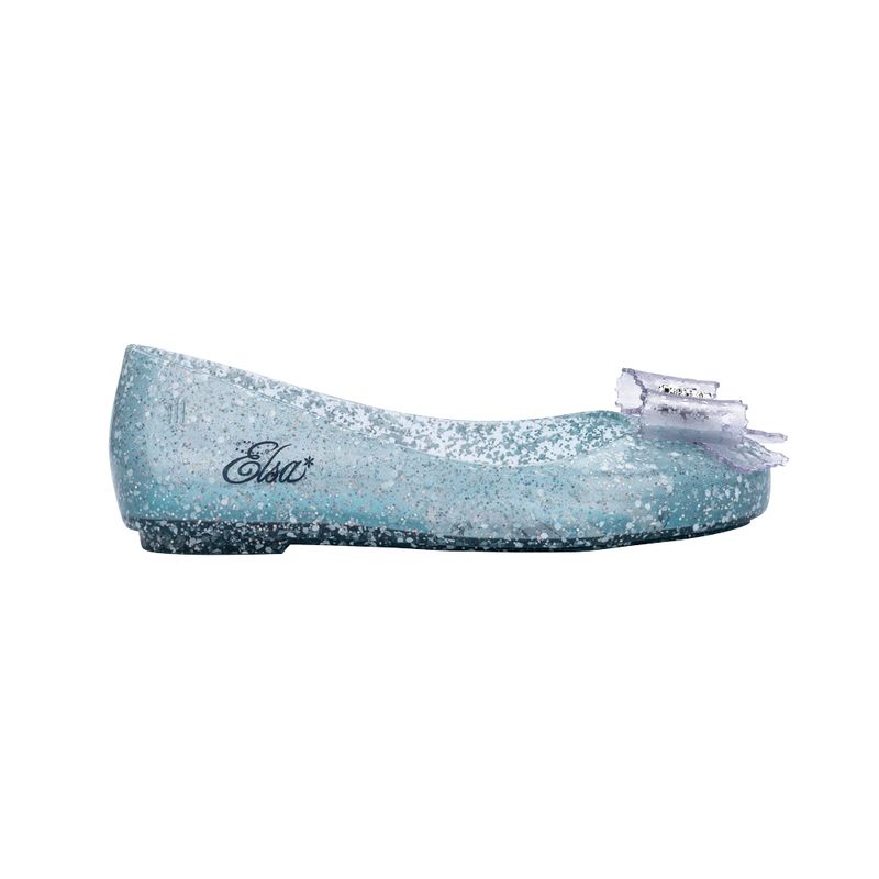 MELISSA - Ballerina Sweet Love  Disney Princess Inf Azul Glitter Mini Melissa
