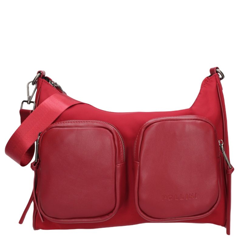 POLLINI - Cartera Bandolera Frambuesa Pollini