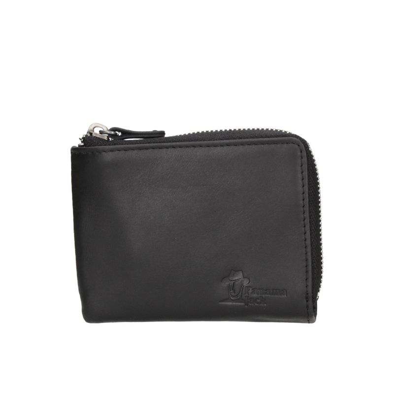 PANAMA JACK - Monedero 100 Cuero Hombre K007 Black Panama Jack