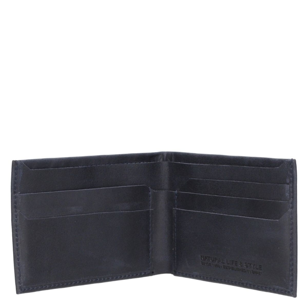 PANAMA JACK - Billetera Cuero Hombre K008 Navy Panama Jack