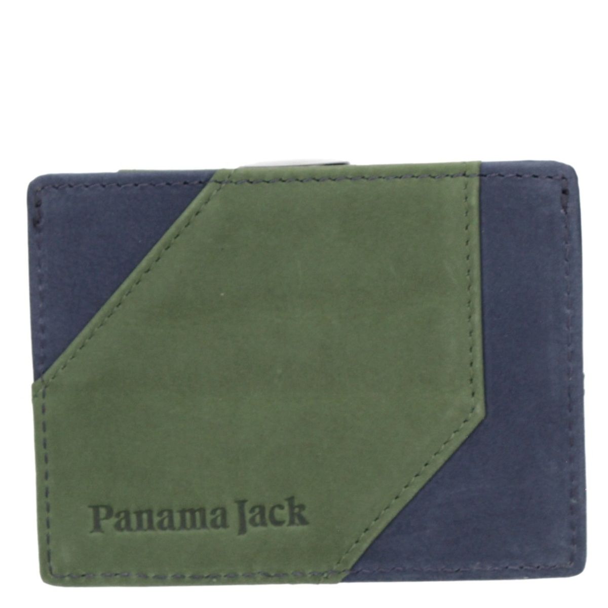 PANAMA JACK - Tarjetero Cuero Hombre K011 Navy Panama Jack