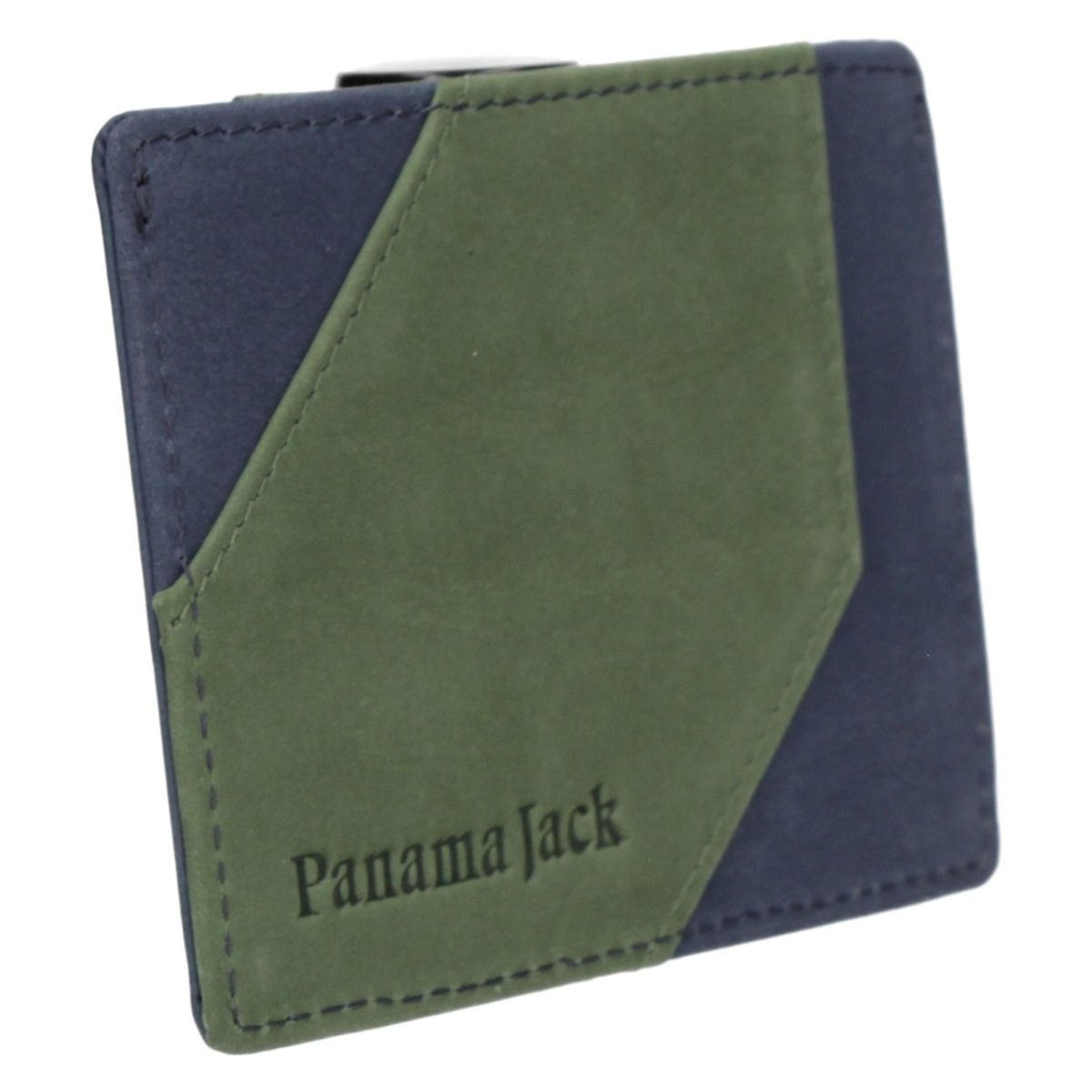 PANAMA JACK - Tarjetero Cuero Hombre K011 Navy Panama Jack