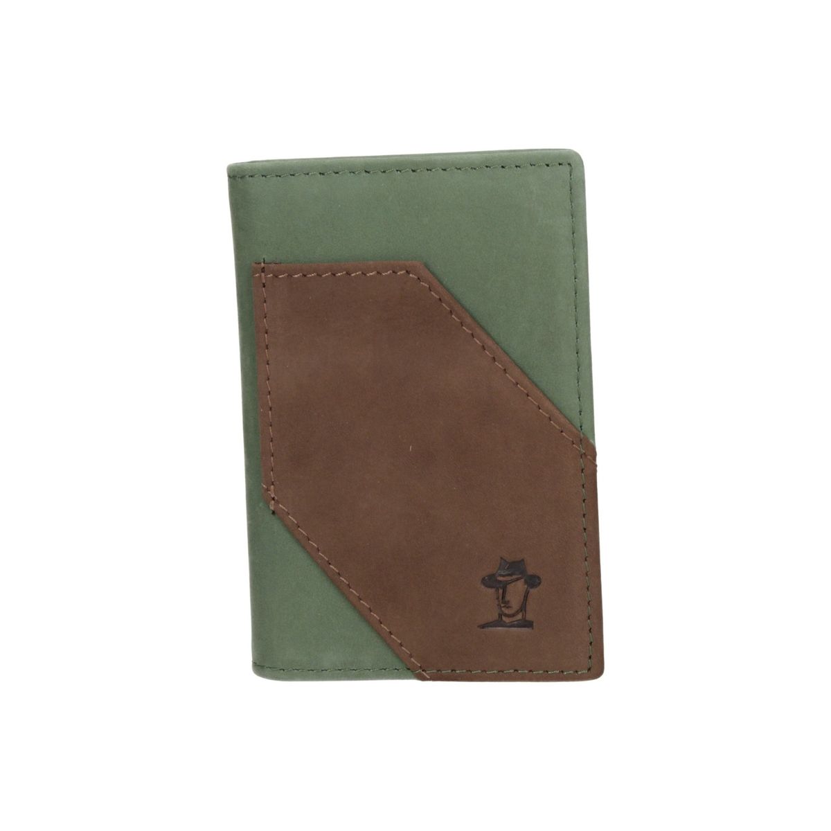 PANAMA JACK - Tarjetero Cuero Hombre K012 Green Panama Jack
