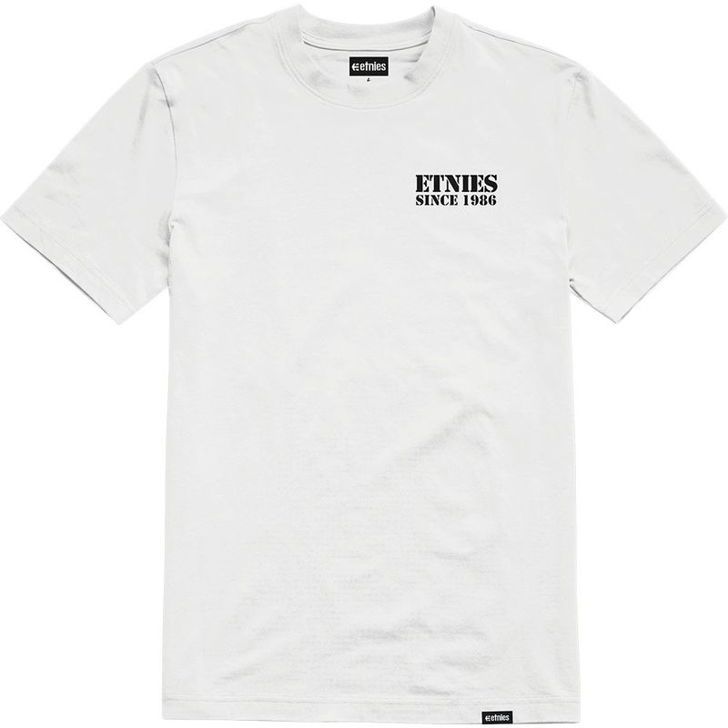 ETNIES - Polera Rebel Sports White ETNIES