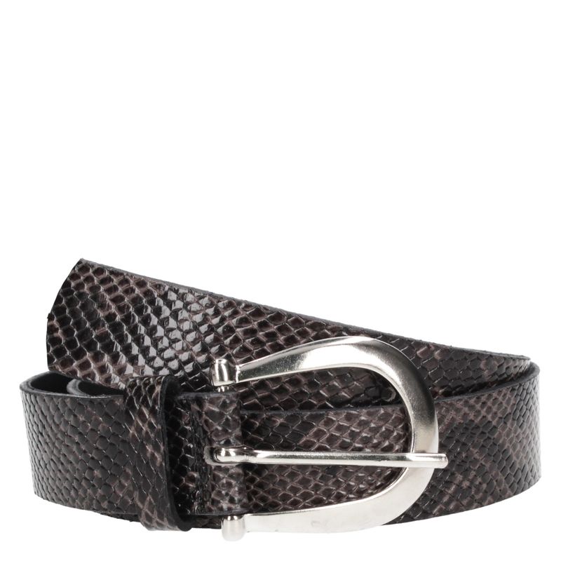 POLLINI - Cinturón Cuero Mujer P570 Gris Pollini POLLINI