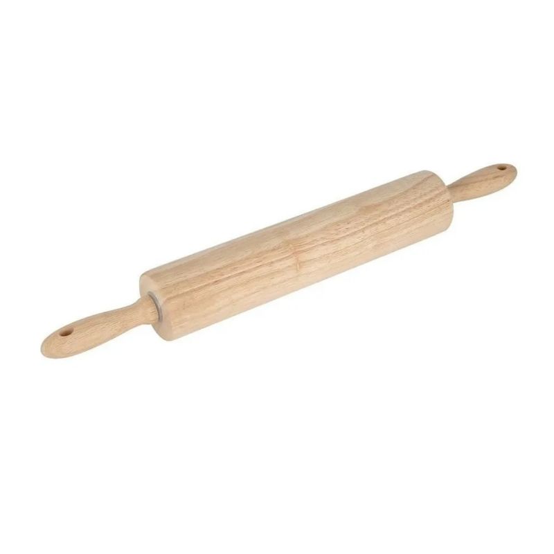 GENERICO - Uslero Madera Amasar Pan Rodillo Uslero Rodillo Cocina 50cm