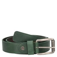 Cinturón Cuero Hombre Verde