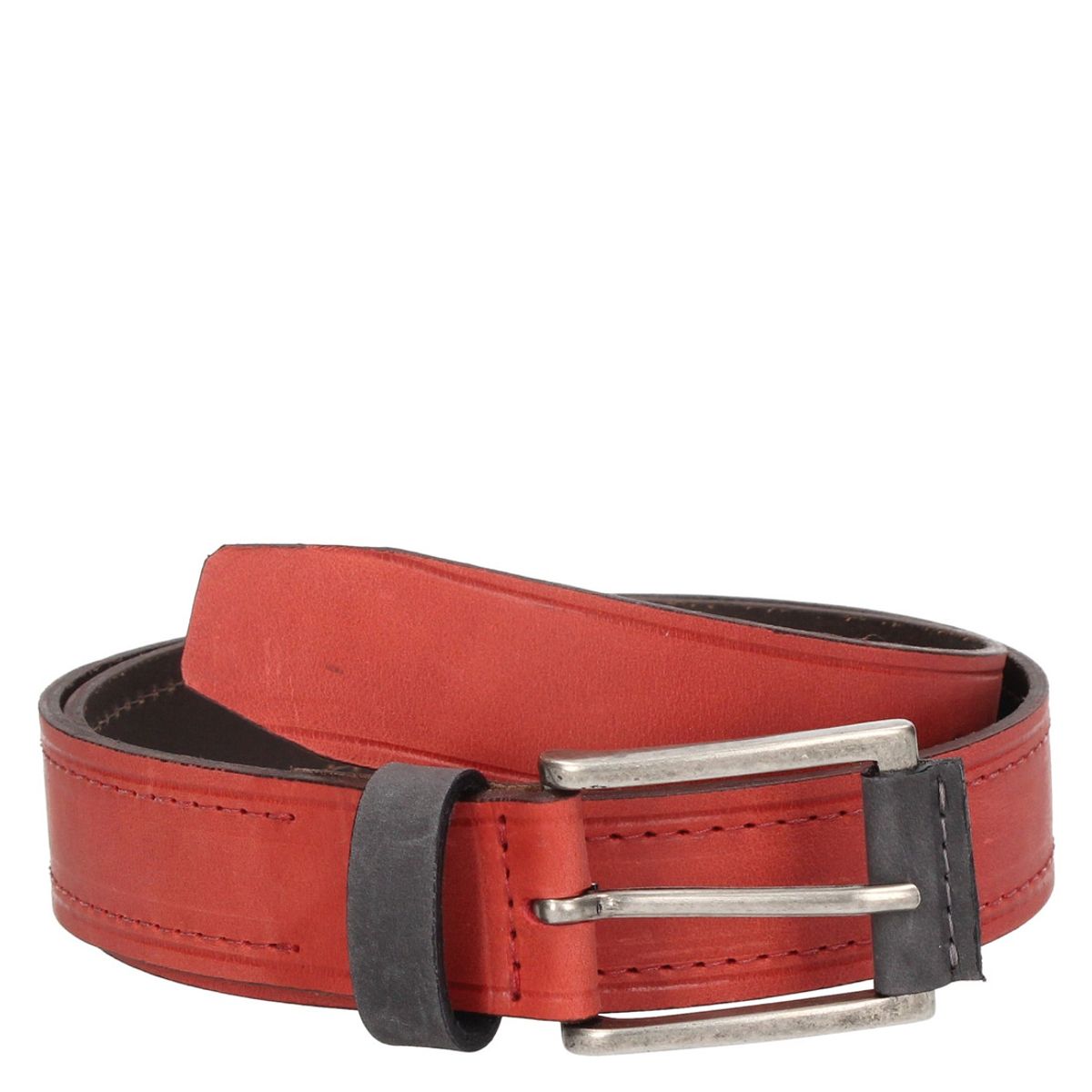 PANAMA JACK - Cinturón Cuero Hombre Rojo Panama Jack PANAMA JACK