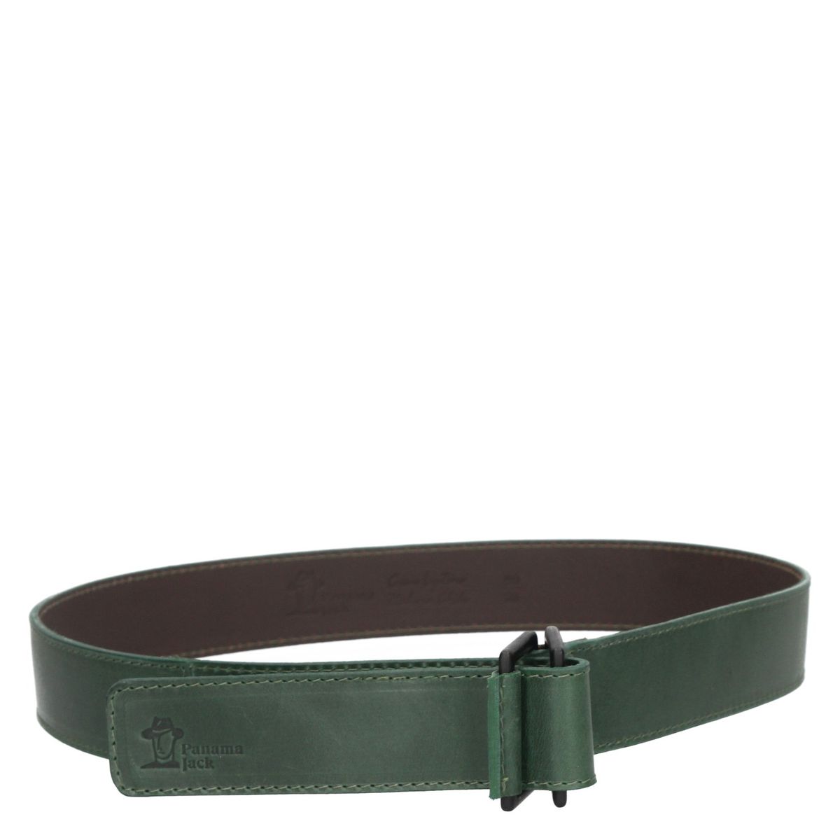 PANAMA JACK - Cinturón Cuero Hombre Verde Panama Jack PANAMA JACK