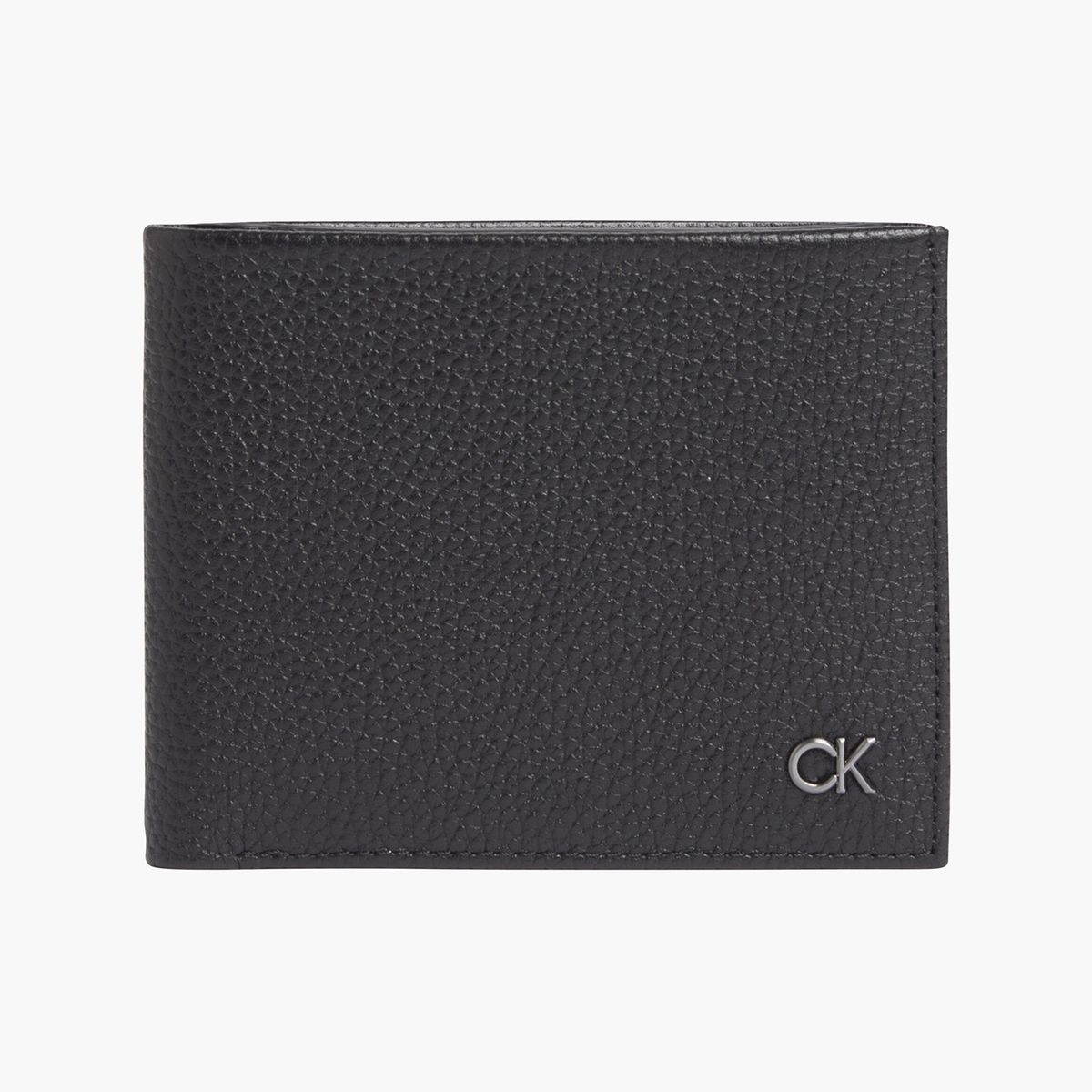 CALVIN KLEIN - Billetera Pebble Bifold 5Cc Negro Calvin Klein