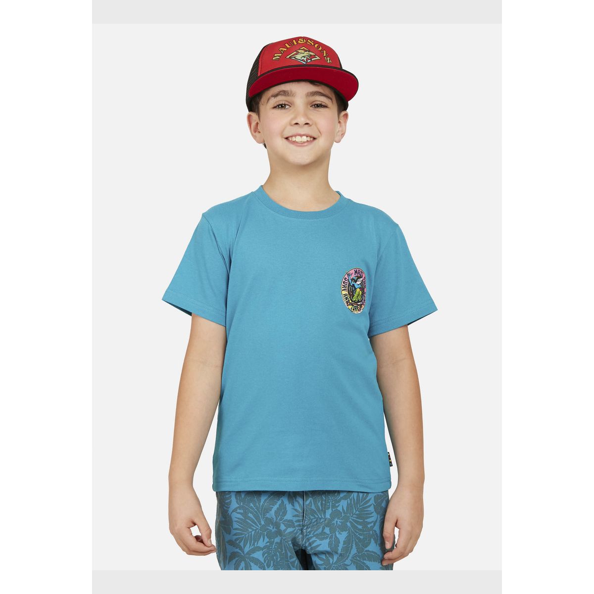 MAUI AND SONS - Pack Polera Jockey 5AV1580 Niño Azul Maui and Sons