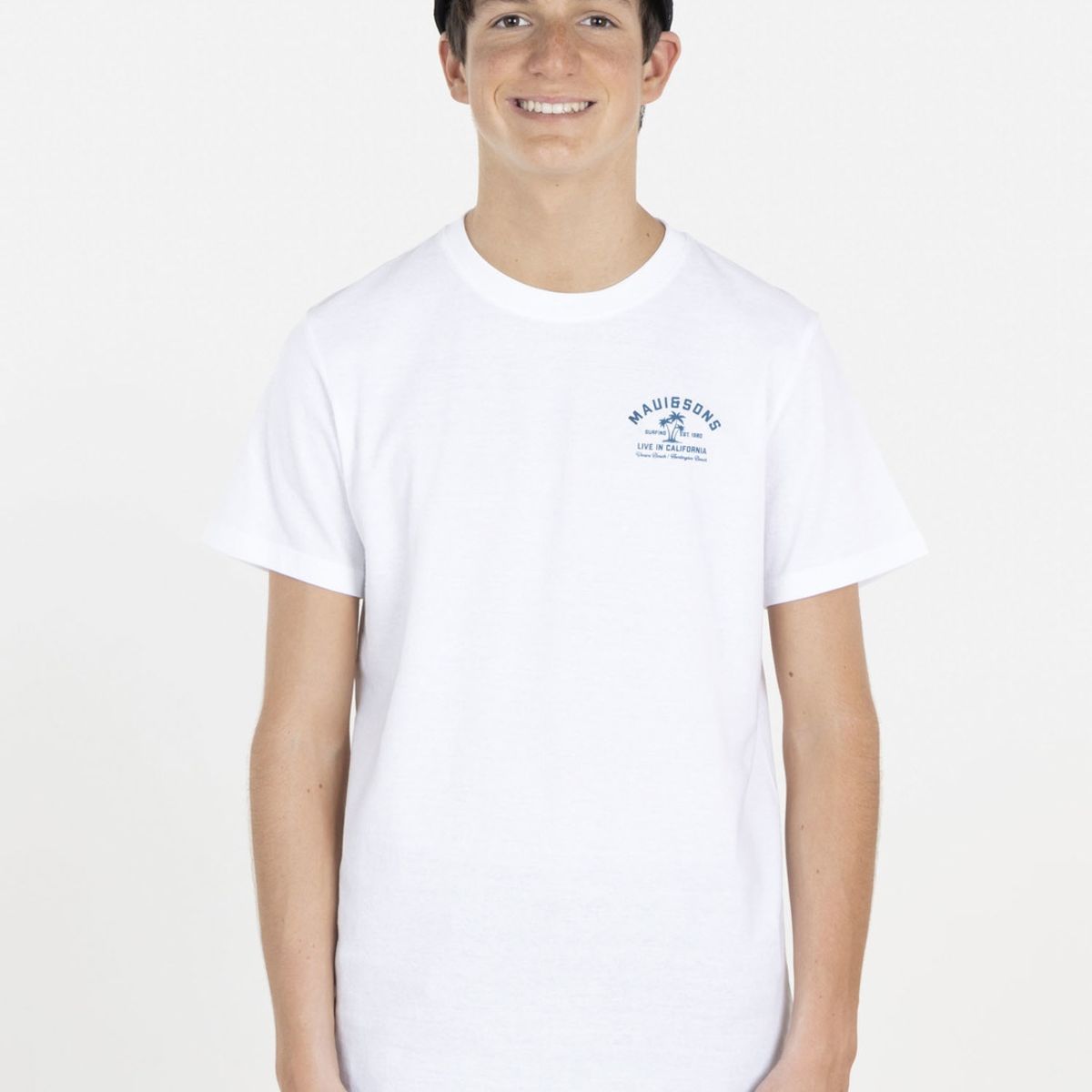 MAUI AND SONS - Pack Polera Jockey 5AV1575 Hombre Blanco Maui and Sons