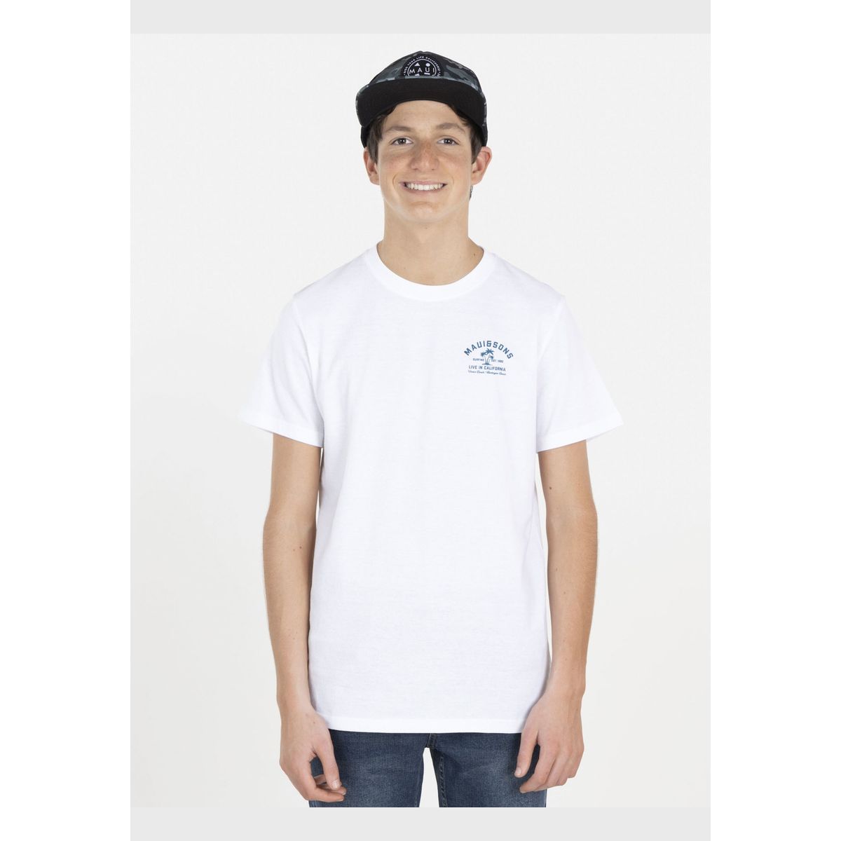 MAUI AND SONS - Pack Polera Jockey 5AV1575 Hombre Blanco Maui and Sons