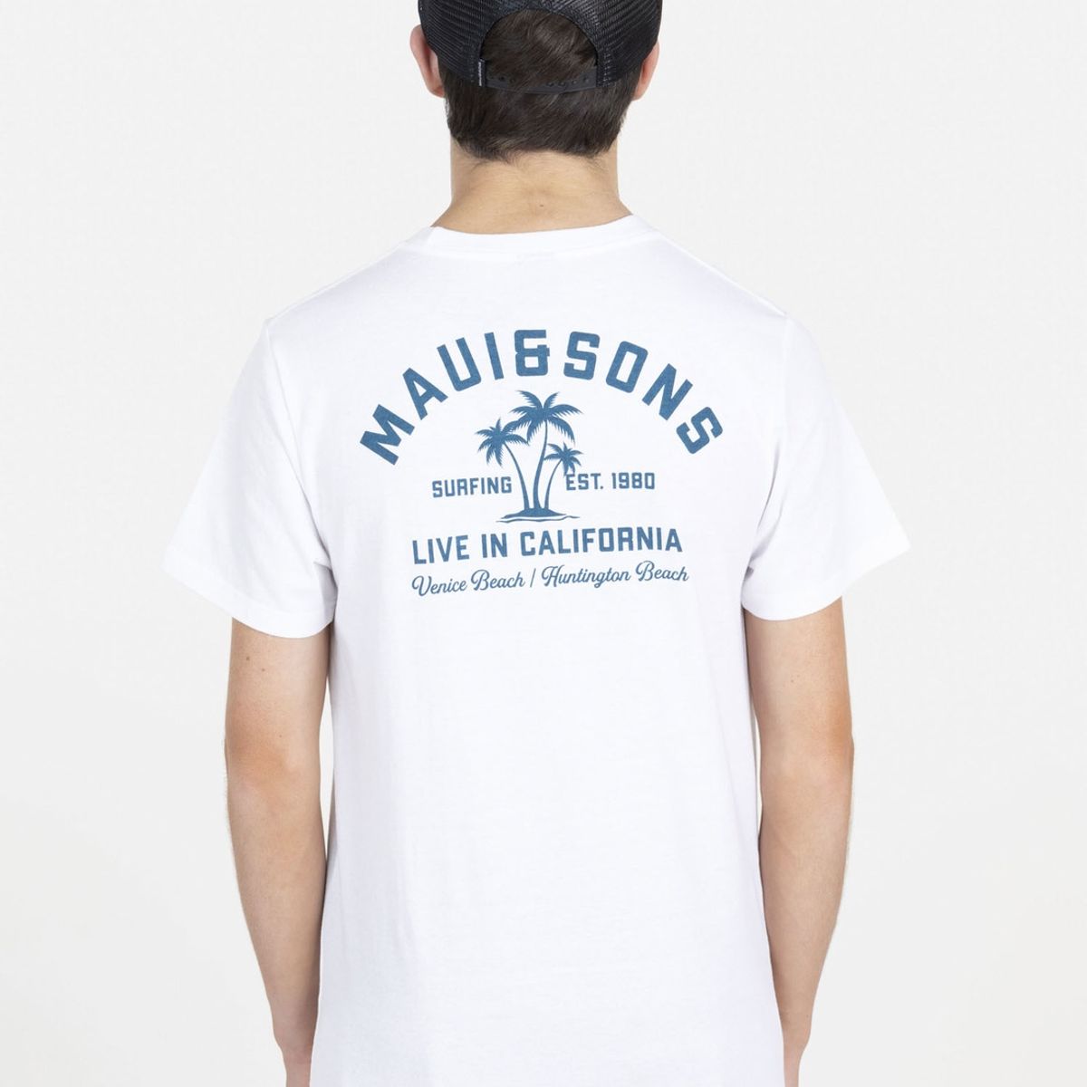 MAUI AND SONS - Pack Polera Jockey 5AV1575 Hombre Blanco Maui and Sons