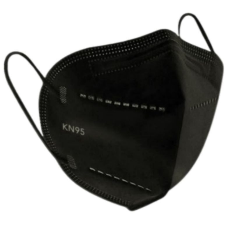 GENERICO - Mascarillas K N95  Pack 100 Unidades Negro