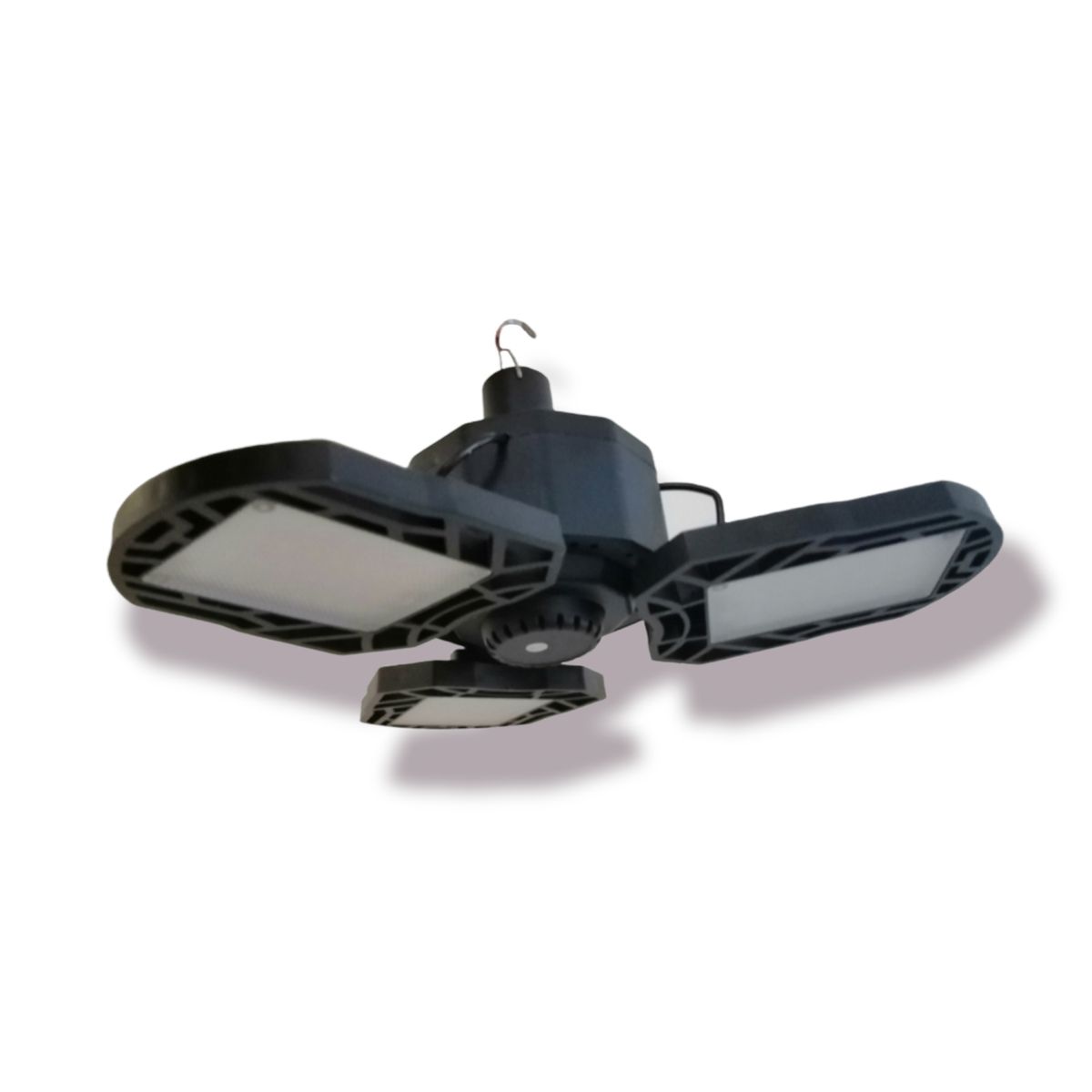 GENERICO - Lámpara LED plegable con carga Solar y carga Eléctrica para Camping