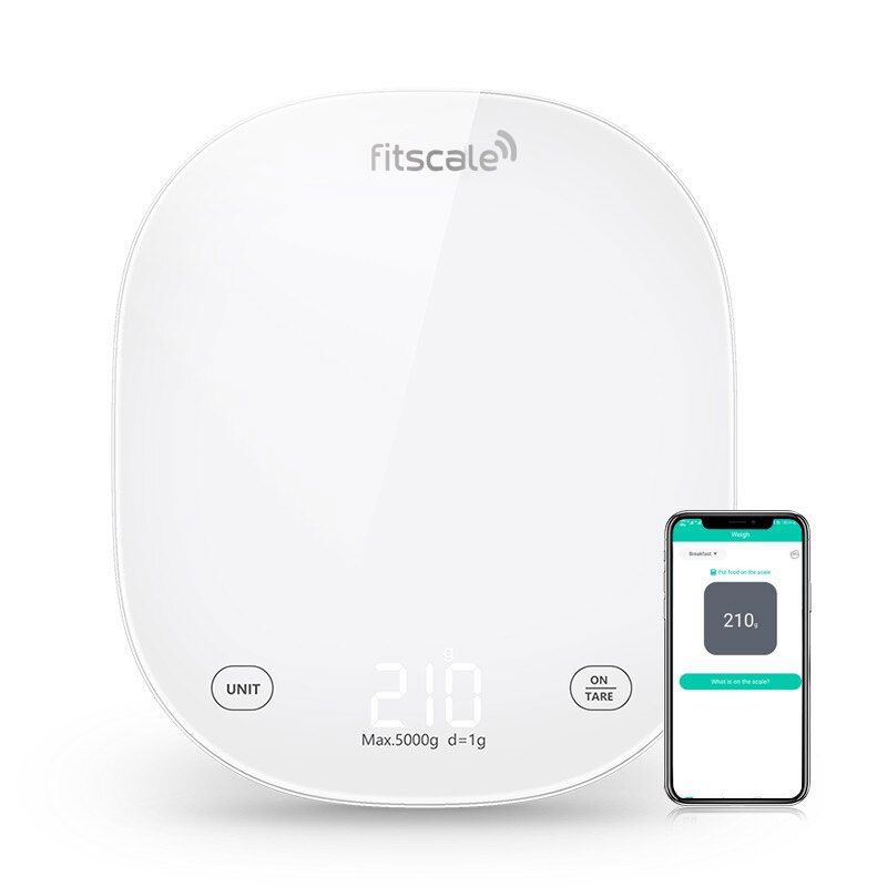FITBIT - Pesa De Cocina Inteligente BT App Medición Dieta