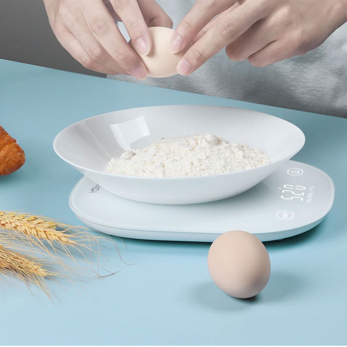 FITBIT - Pesa De Cocina Inteligente BT App Medición Dieta