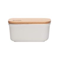 Mantequillero de Cerámica Tapa Bamboo 300 ml