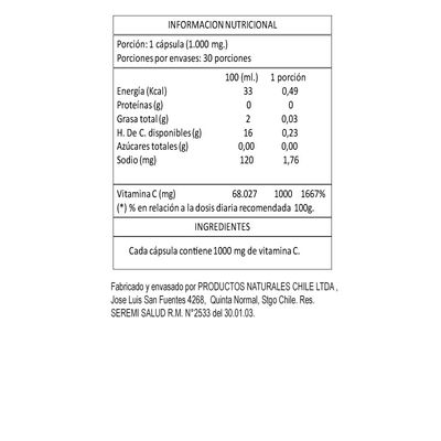 Imagen 2 del producto VITAMINA C 1000 MG PACK 90 CAPSULAS