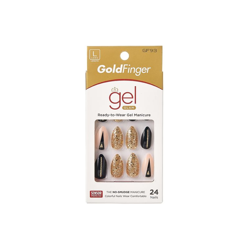 KISS BY IMSIBEAUTY - UÑAS KISS GOLDFINGER - LINE