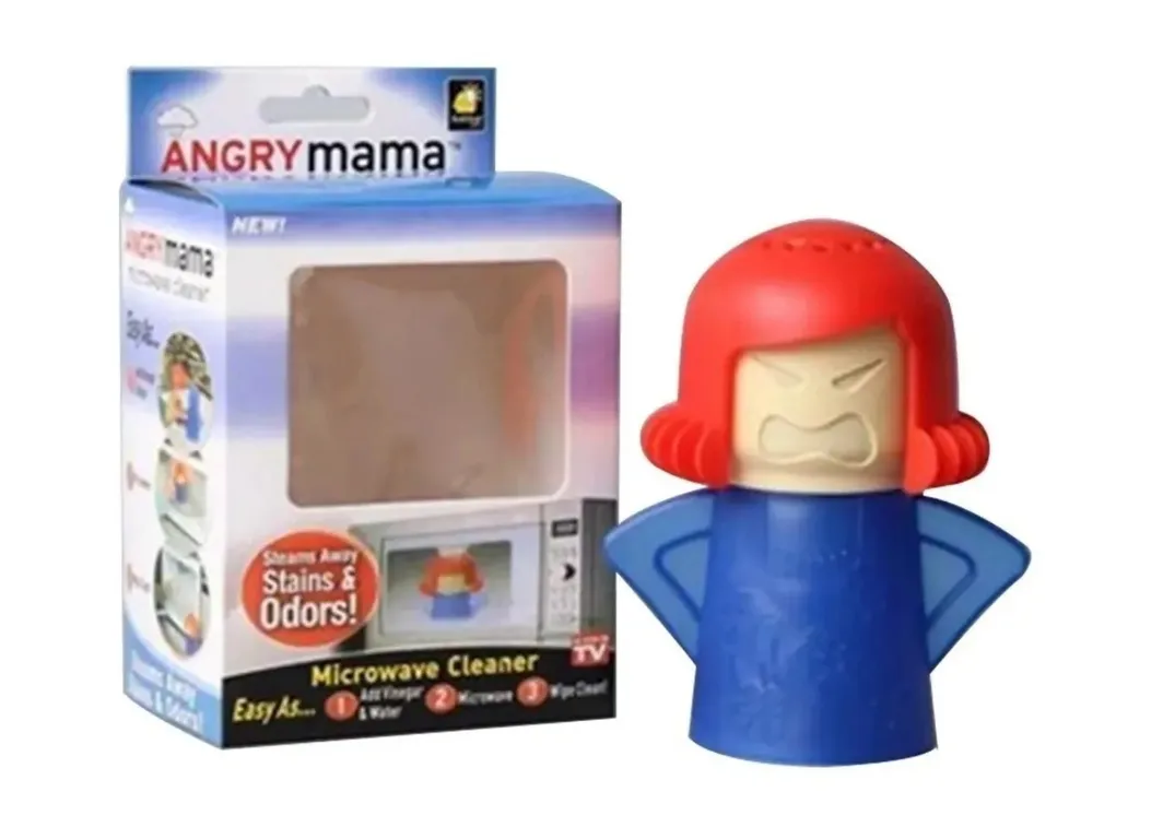 Limpiador Microondas Angry Mama Hogar Cocina Vapor