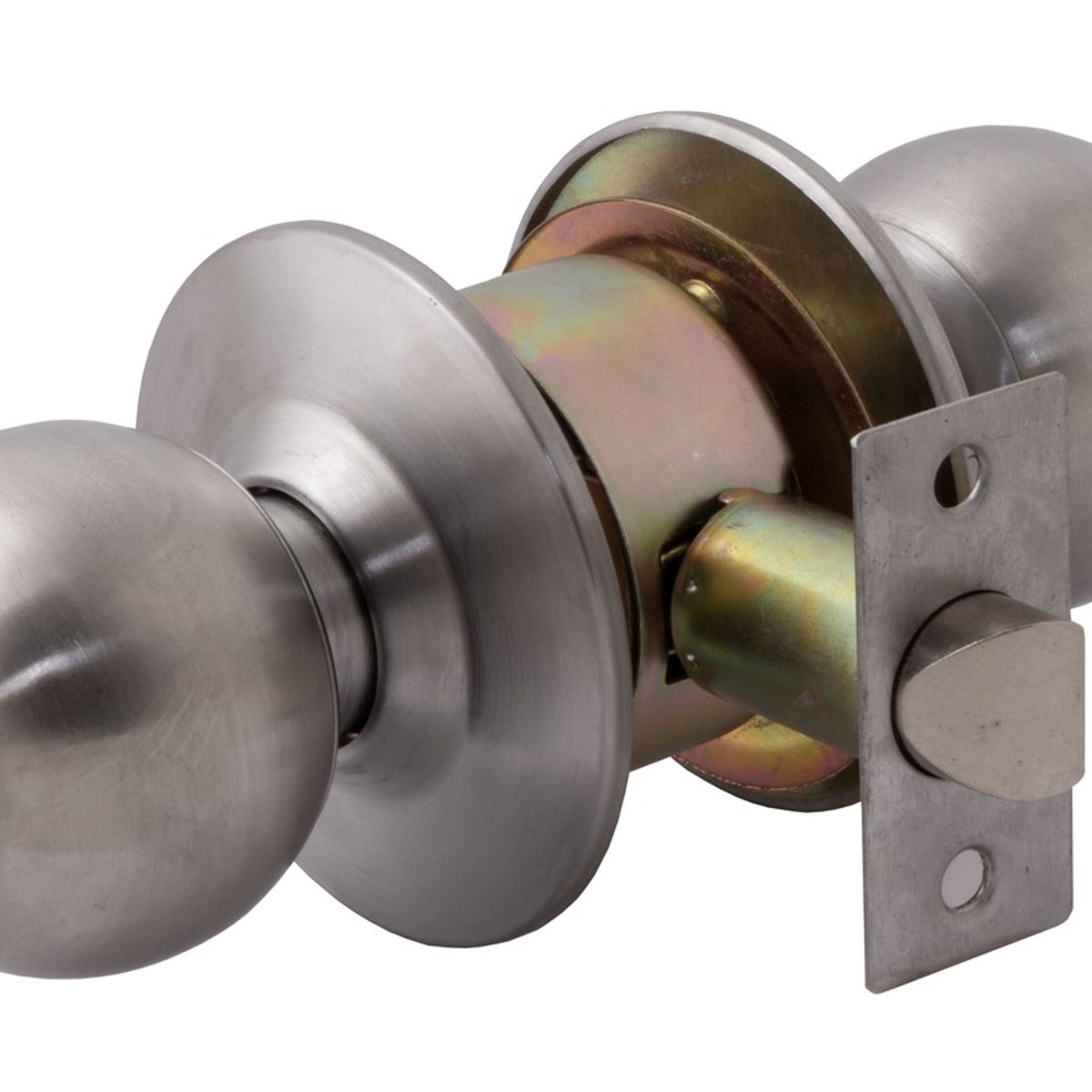 OISTER - Cerradura Cilíndrica Oister 101 Baño - Plata Satin