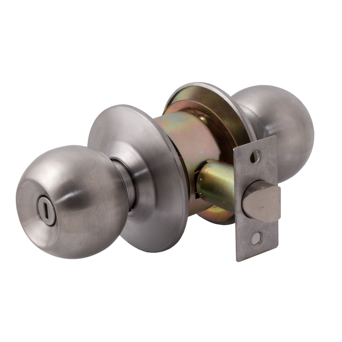 OISTER - Cerradura Cilíndrica Oister 101 Baño - Plata Satin