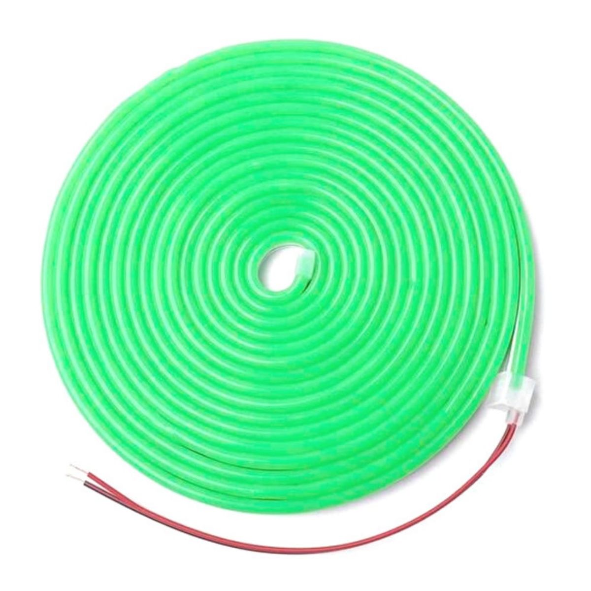 GENERICO - Cinta Led 2835 Neon Flexible Ip65 12v 5 Metros Verde