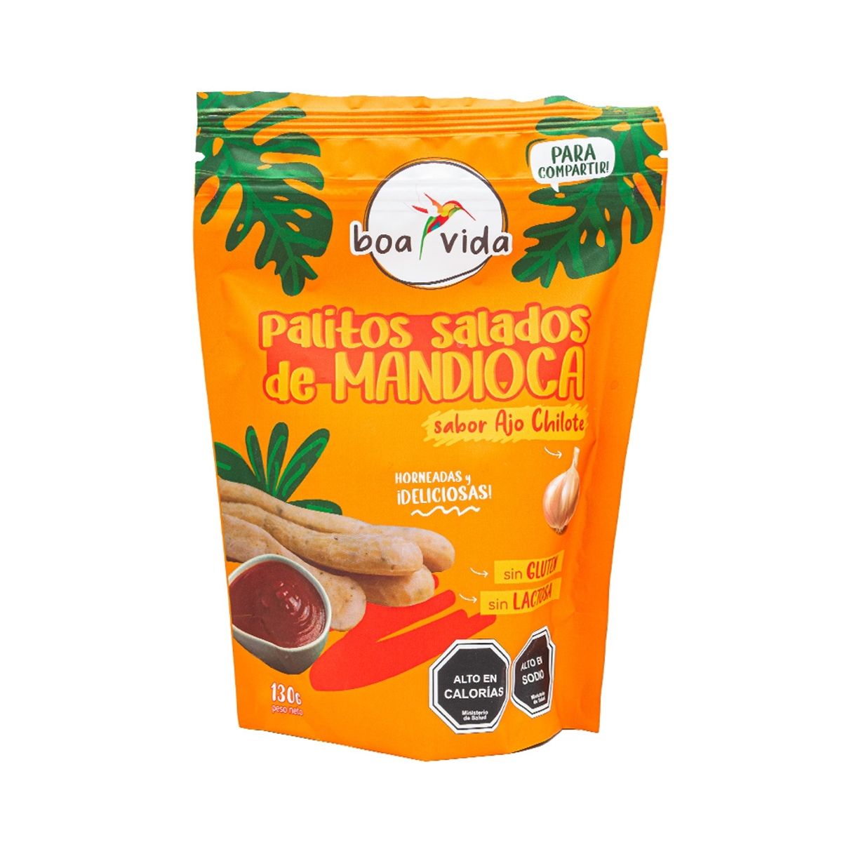 BOA VIDA - Pack 5 Palitos Salados de Mandioca Grandes Surtidos