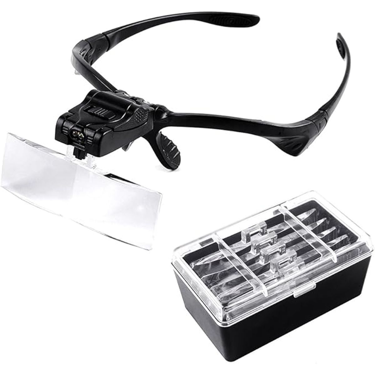 GENERICO - Cintillo Lupa Con Luz Led Profesional