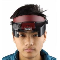 Cintillo Lupa Con Luz Led Profesional