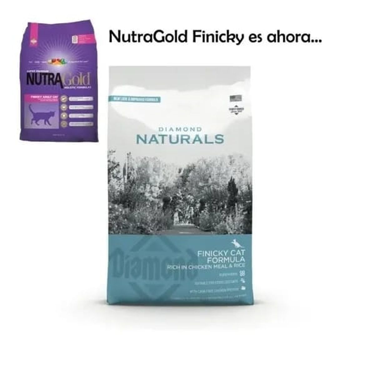 DIAMOND - Diamond Naturals (Nutra Gold) Finicky para gatos 3 Kg
