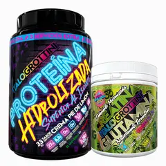 ITALO GROTTINI - PROTEINA HIDROLIZADA ISO PIE DE LIMON 2,3LB & CREATINA GLUTAMINA 324G