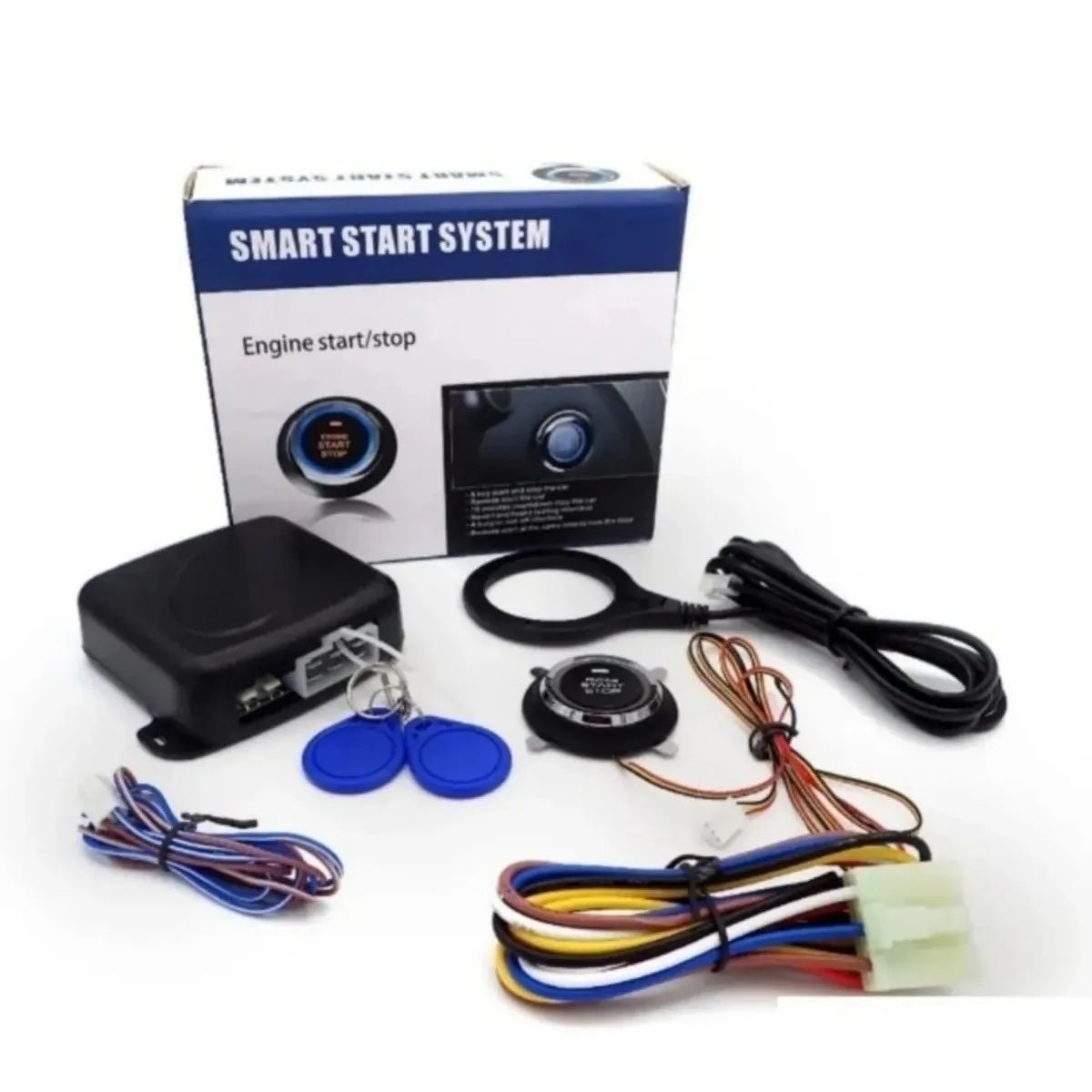 GENERICO - Boton De Arranque Encendido Antirrobo Start Stop Para Autos