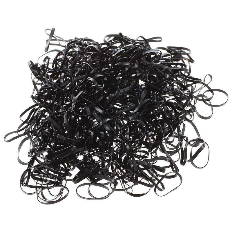 GENERICO - Pack De 3 Paquetes Bandas Para Cabello Suave Bandas Elásticas
