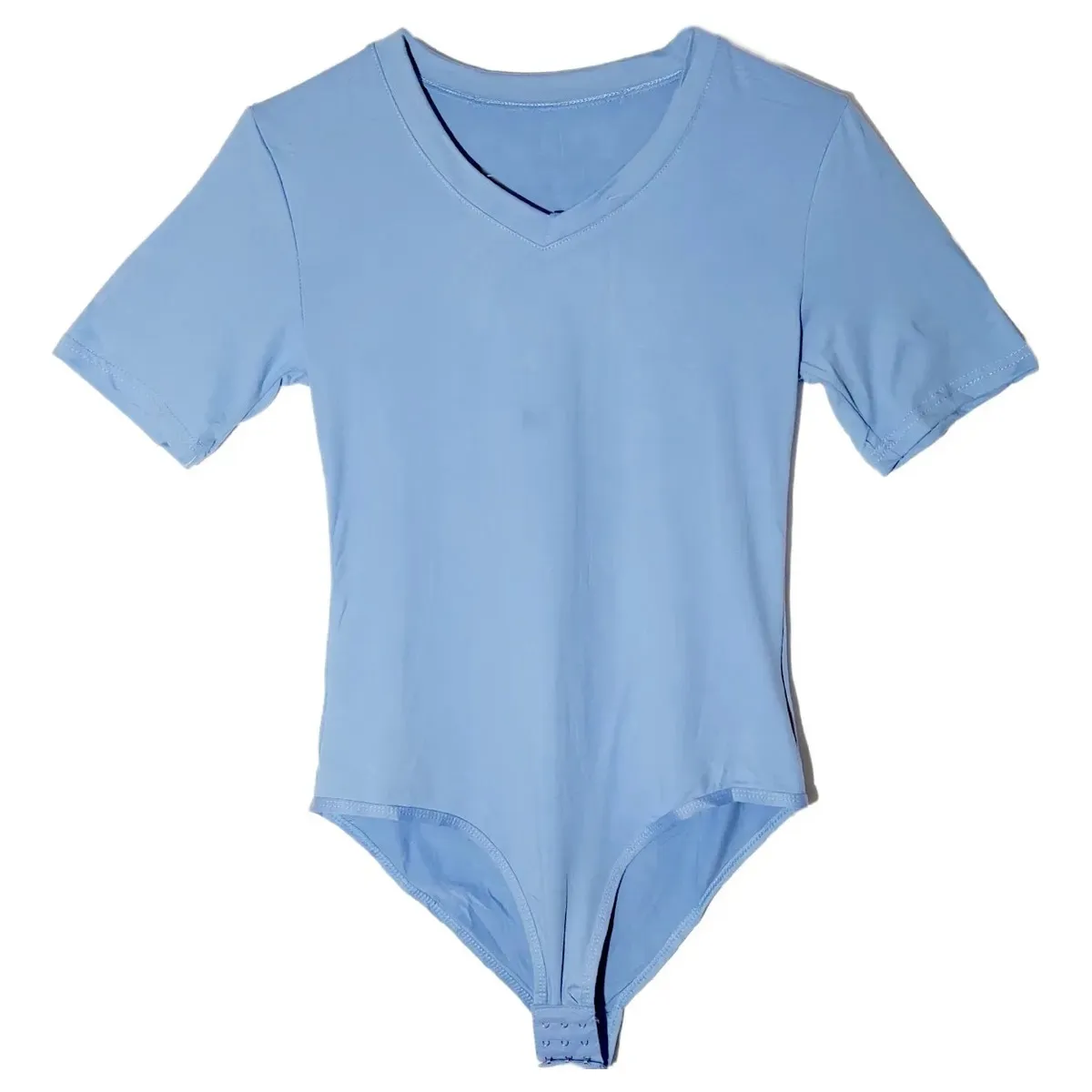 GARSIL - Polera Body Para Mujer Con Fibra De Bambu - Mangas Cortas