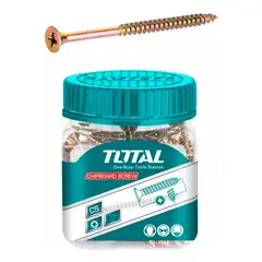 TOTAL TOOLS - Tornillo Para Madera Aglomerado 4.0 X 40mm 150 Unds Total