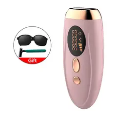 BLWOENS - Depiladora láser profesional permanente led ipl 900000 flash-rosa
