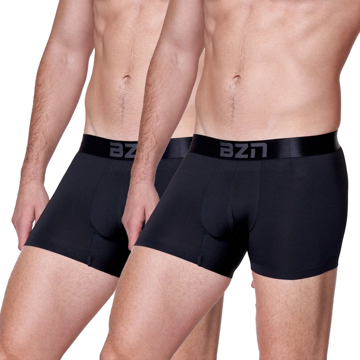 BAZIANI - Pack2 Boxer Algodón Lycra Hombre 5423