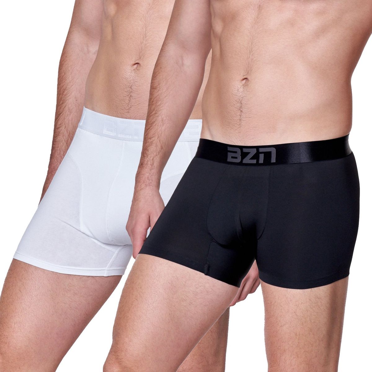 BAZIANI - Pack2 Boxer Algodón Lycra Hombre 5423