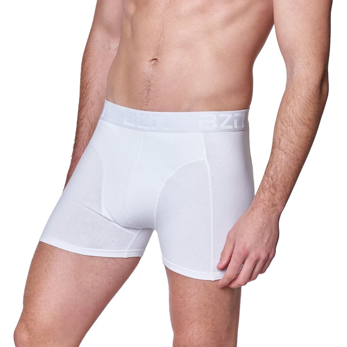 BAZIANI - Pack2 Boxer Algodón Lycra Hombre 5423