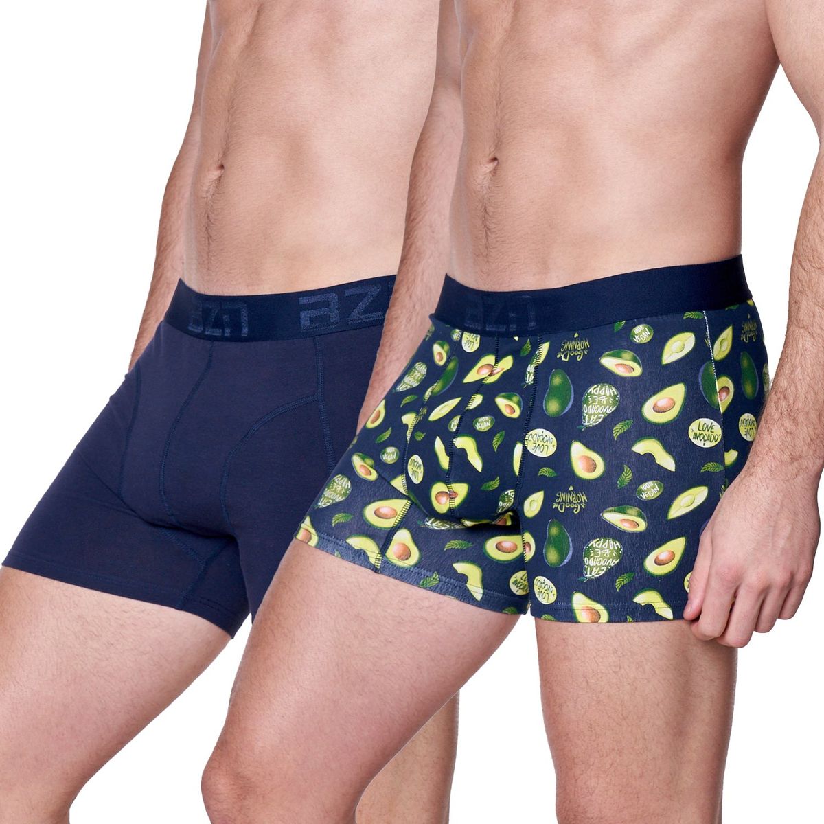 BAZIANI - Pack2 Boxer Algodón Lycra Hombre 5424