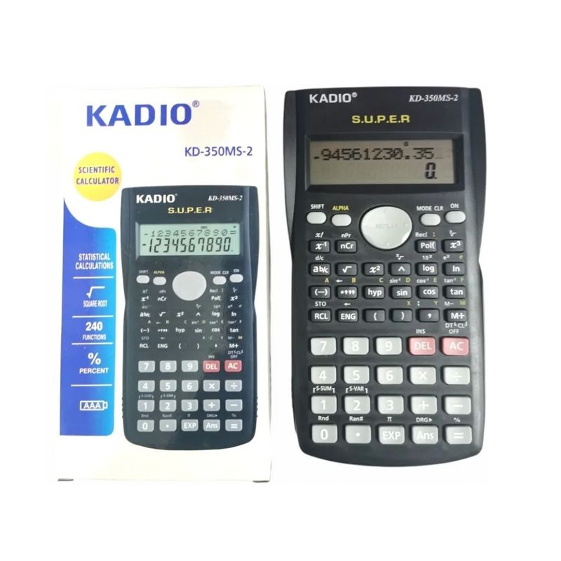 GENERICO - Calculadora Científica 240 Funciones Tapa Protectora 82 Ms