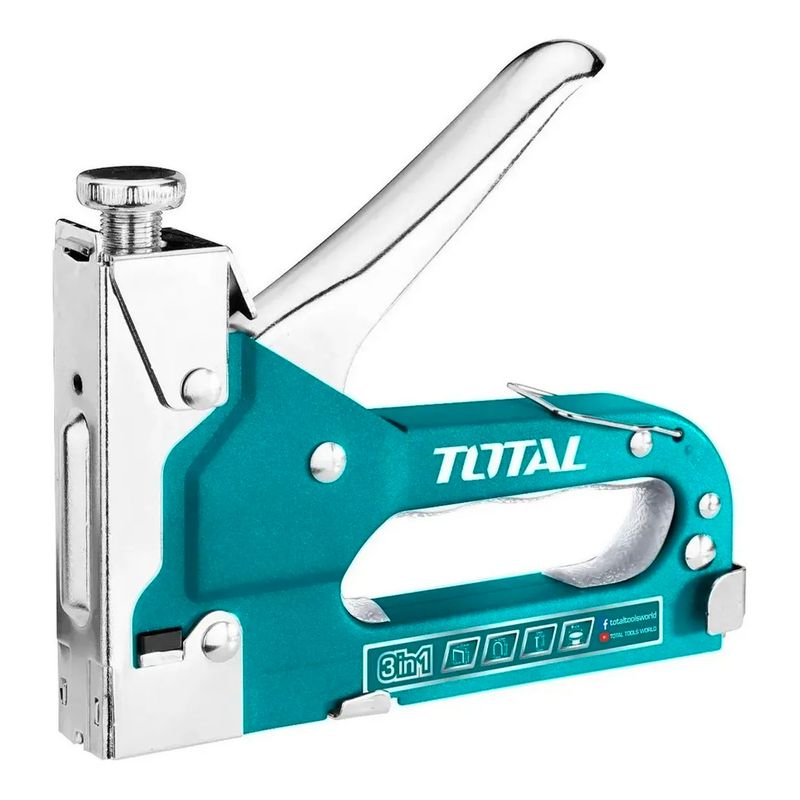 TOTAL TOOLS - Grapadora Manual 3 En 1  (4-14mm)