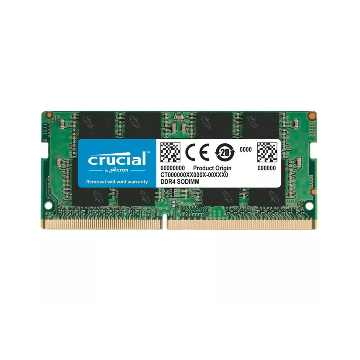CRUCIAL - Memoria RAM Crucial 8GB DDR4-3200 SODIMM CRUCIAL